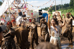 泥まみれで音楽と有機野菜を味わえる「Mud Land Fest」【東関東自動車道 酒々井ICから約13km】